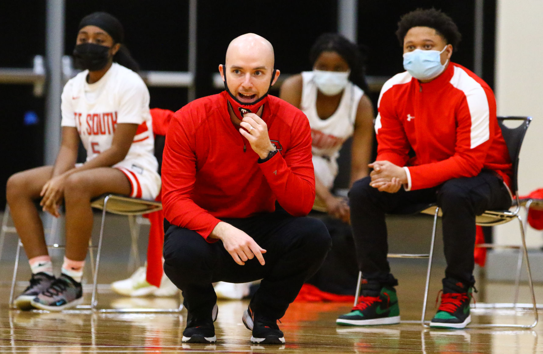 Richards at TF South girls basketball